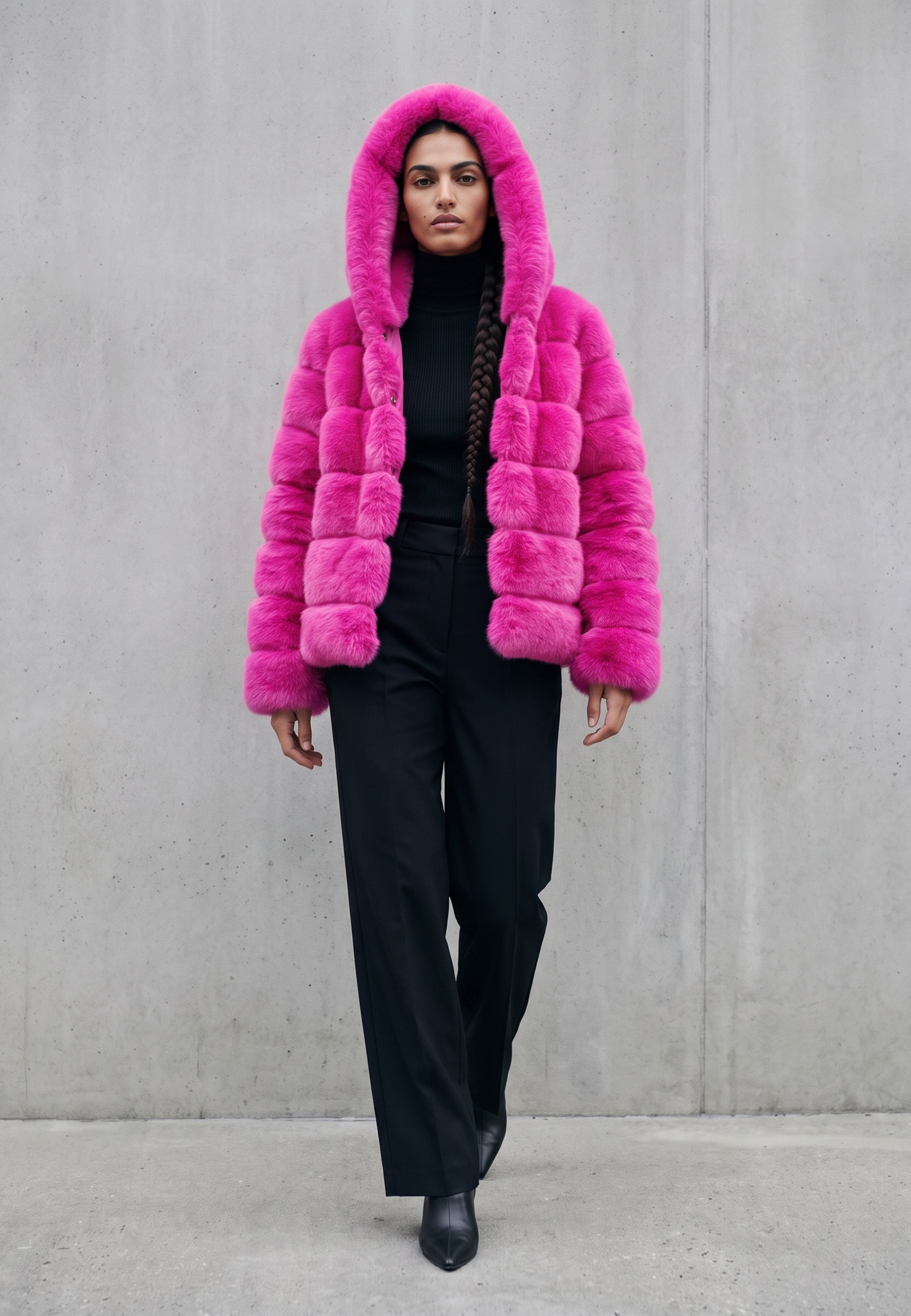 Blake Short Neon Pink Model 06