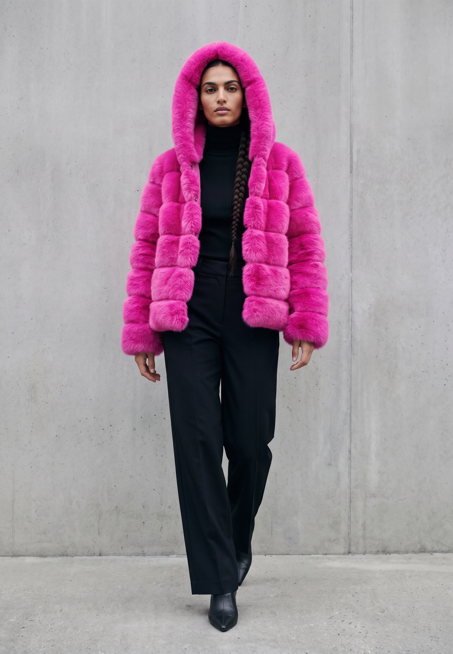 Blake Short Neon Pink Model 06