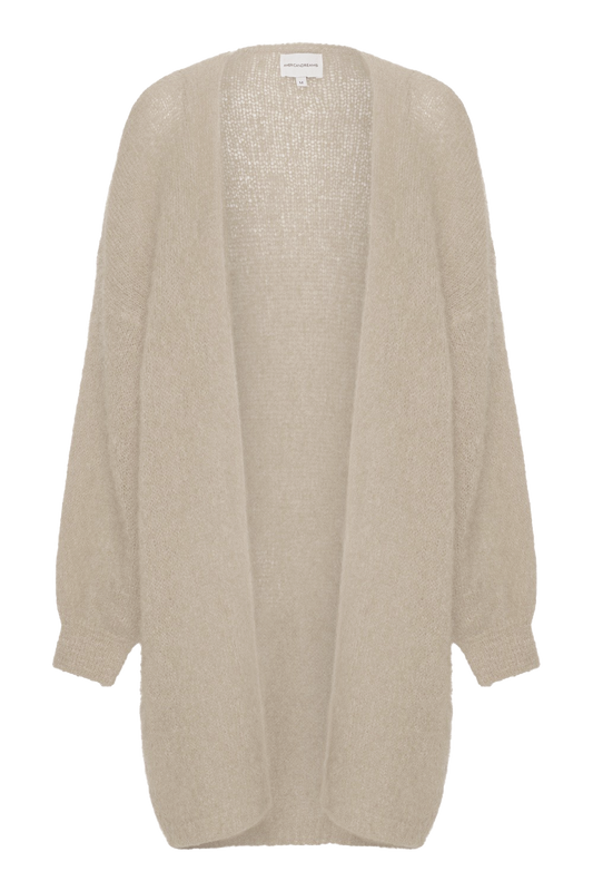 Lee Midi Cardigan Beige