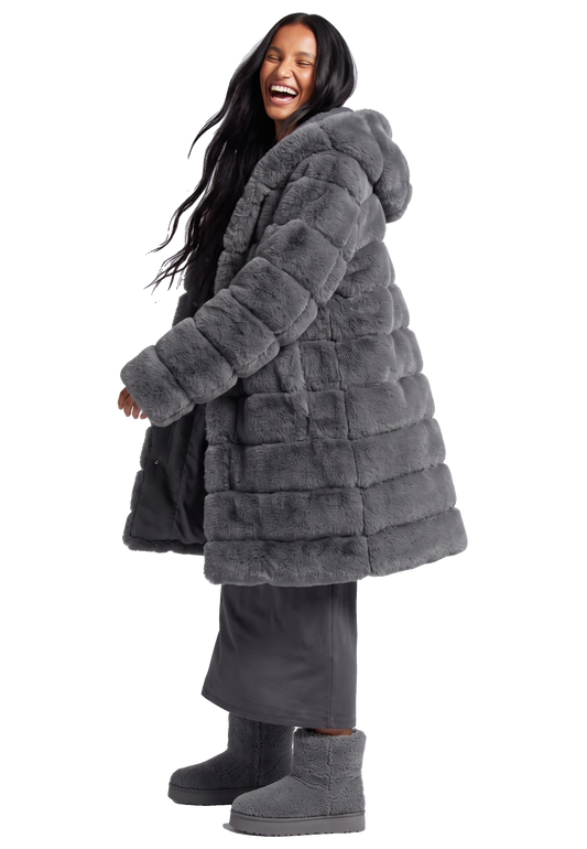 Blake Long Dark Grey Model 04