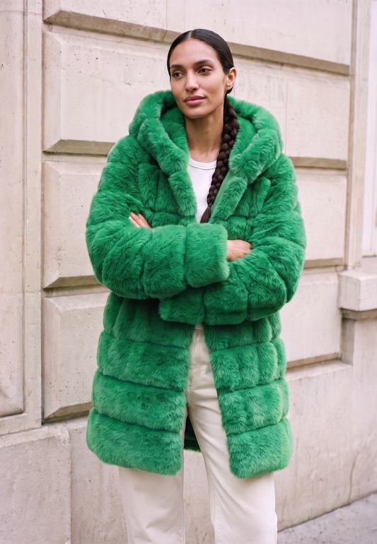 Blake Long Emerald Green Model 06