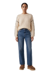 Catia Mohair Stitch Pullover Almond
