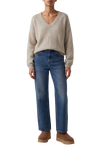 Silja V Neck Knit Beige