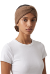 Andy Knit Headband Medium Brown