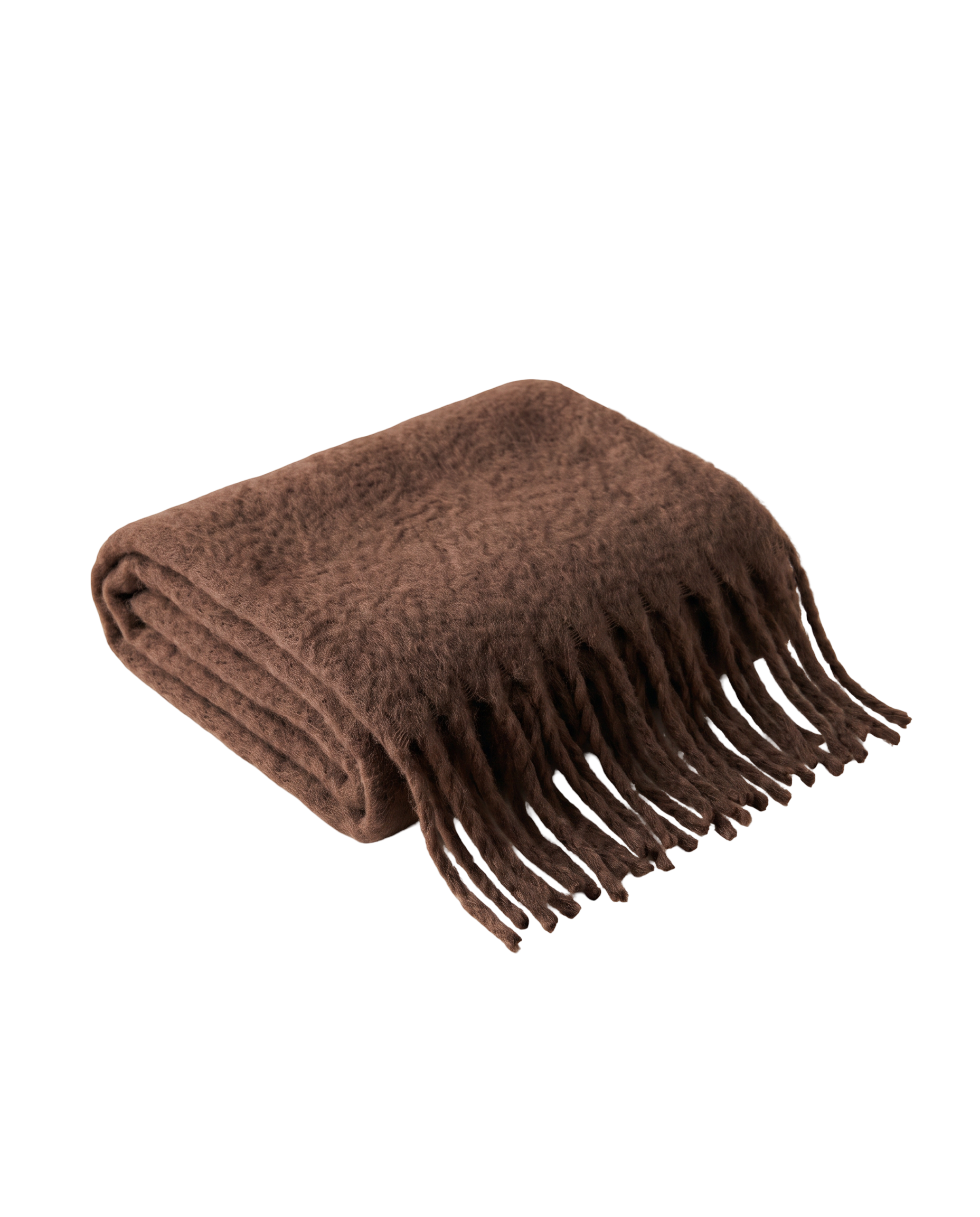 Maui Oversized Fringe Scarf Cocoa