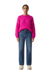Catia Mohair Stitch Pullover Neon Pink