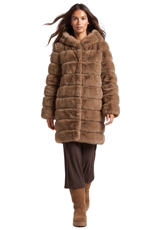 Blake Long Medium Brown Model 01