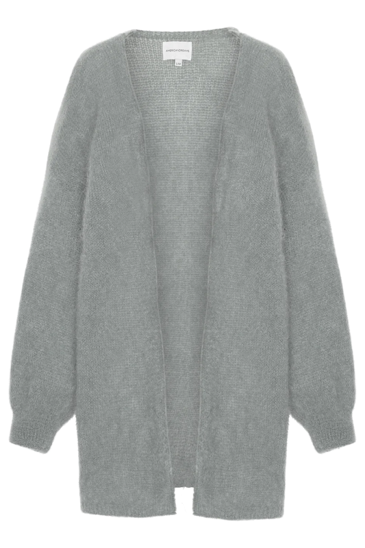 Lee Midi Cardigan Grey