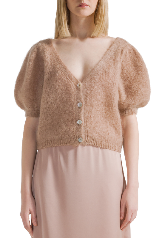 Harper Cardigan Medium Brown