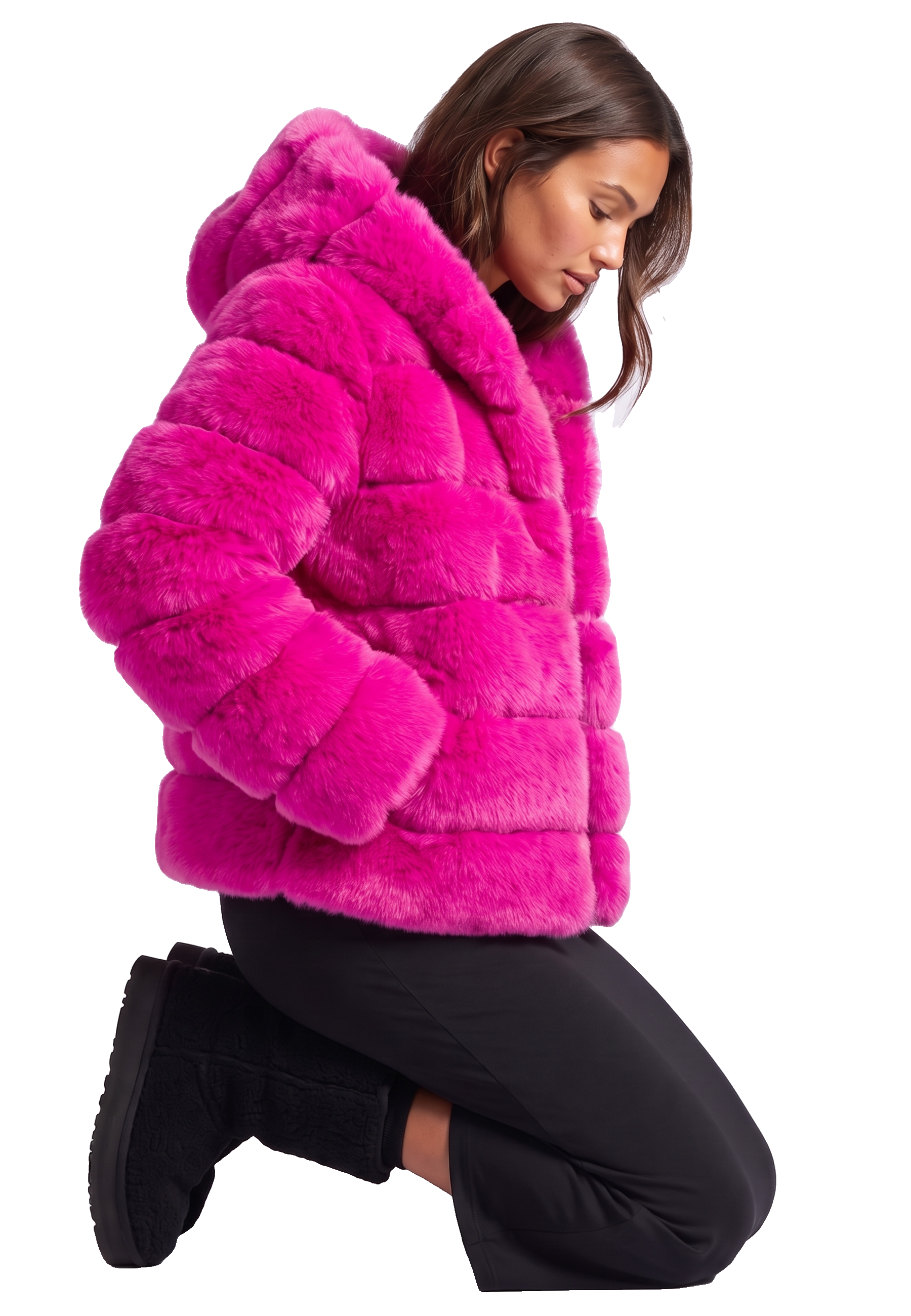 Blake Short Neon Pink Model 04