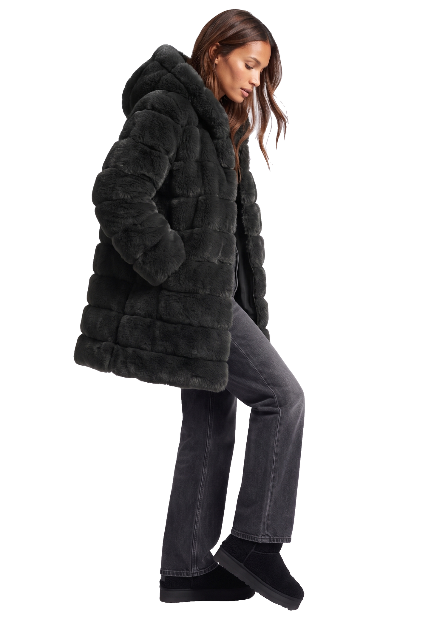 Blake Long Black Model 04