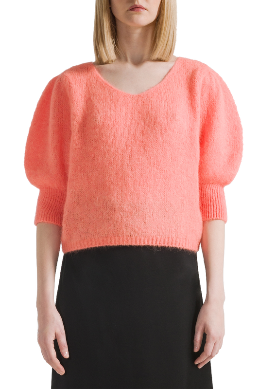 Koa Alpaca Pullover Salmon