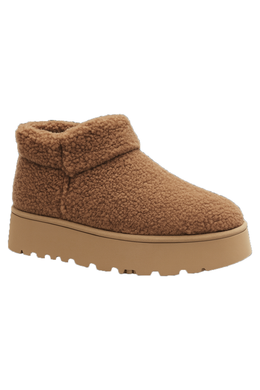 Larissa Wool Boots Low Brown