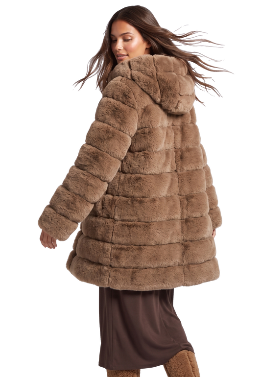Blake Long Medium Brown Model 02