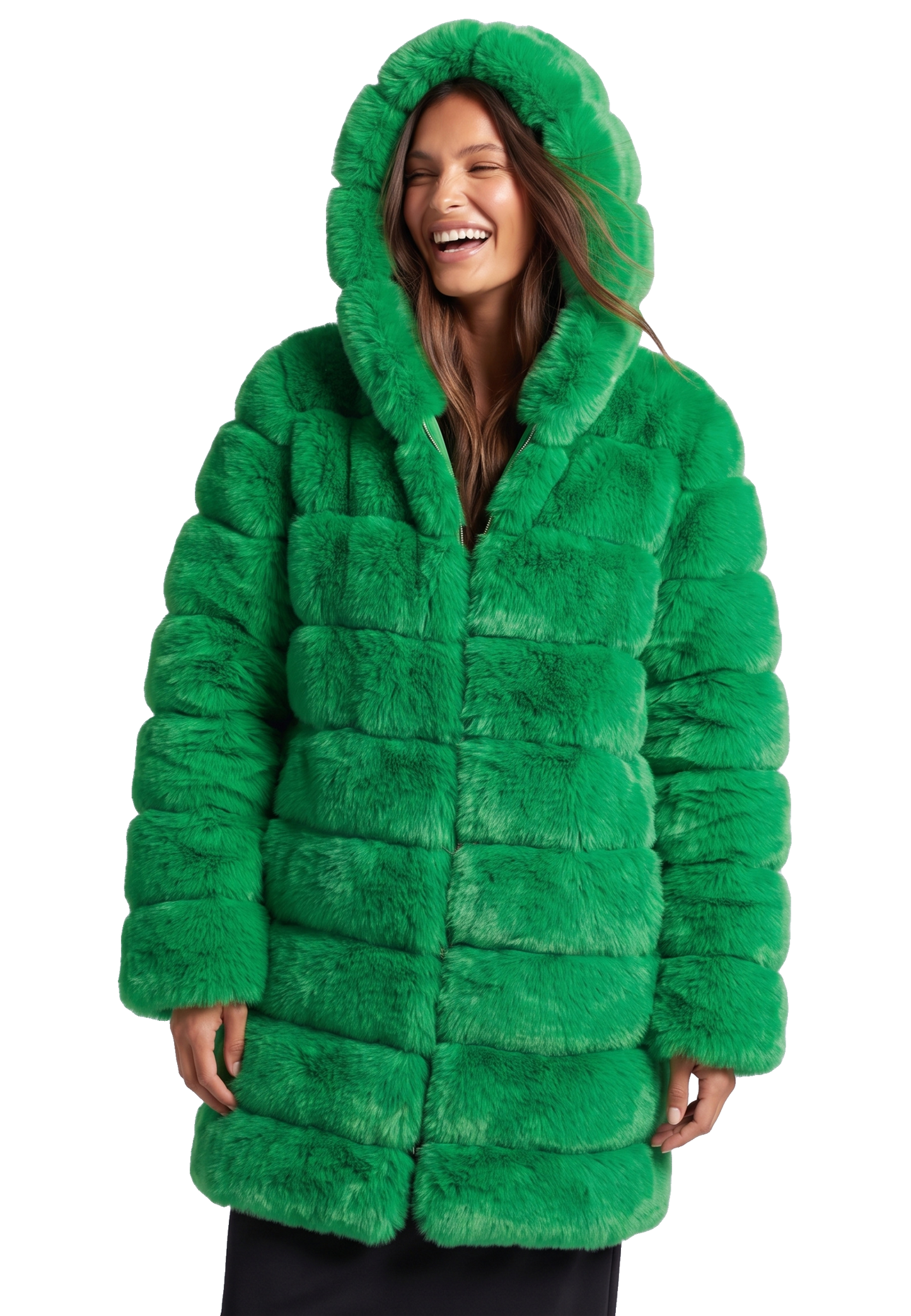 Blake Long Emerald Green Model 03