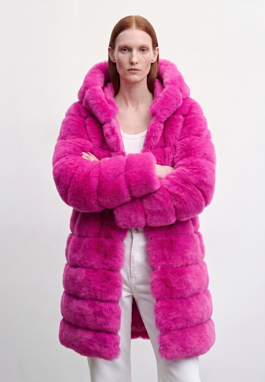 Blake Long Neon Pink Model 06