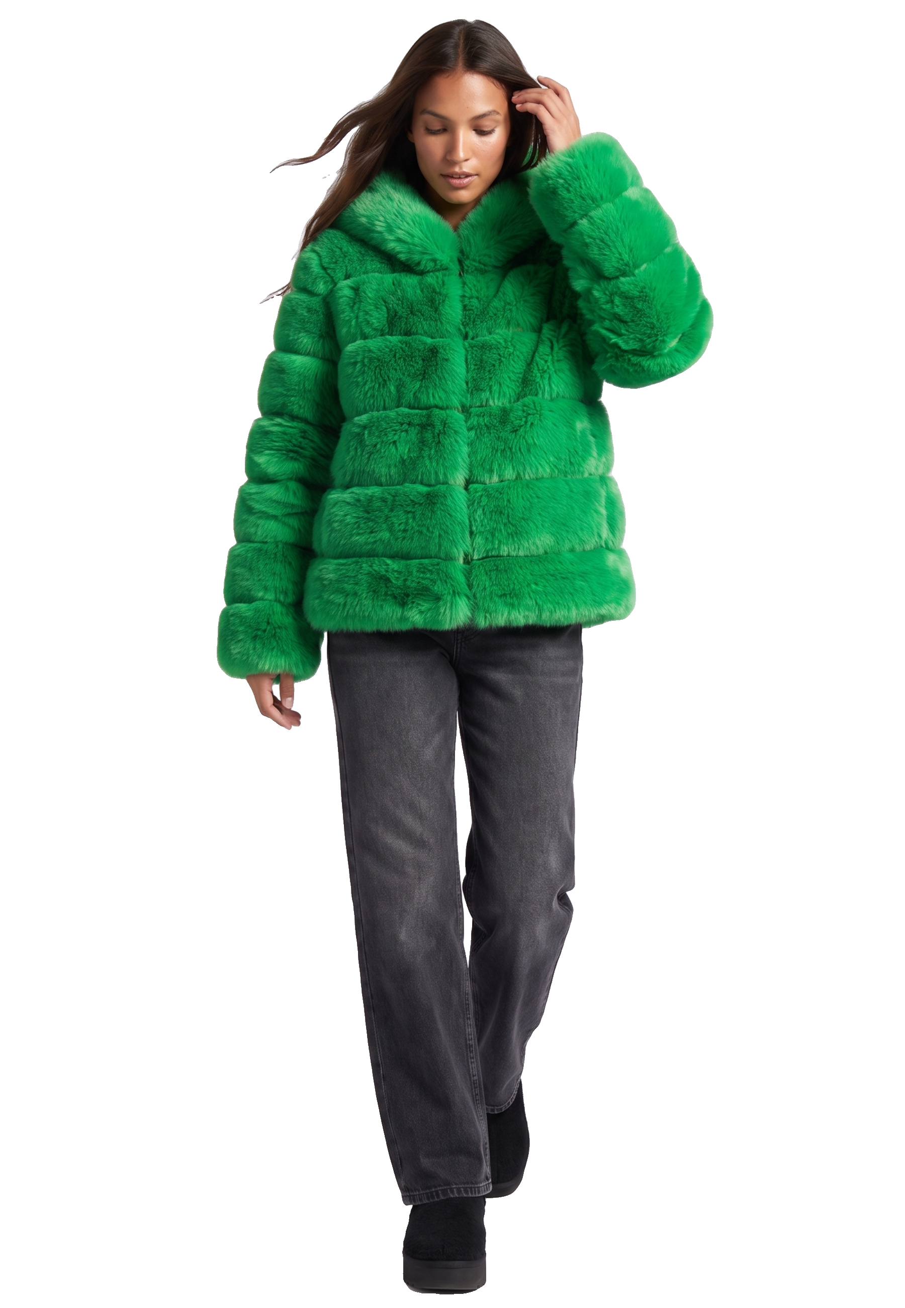 Blake Short Emerald Green Model 04