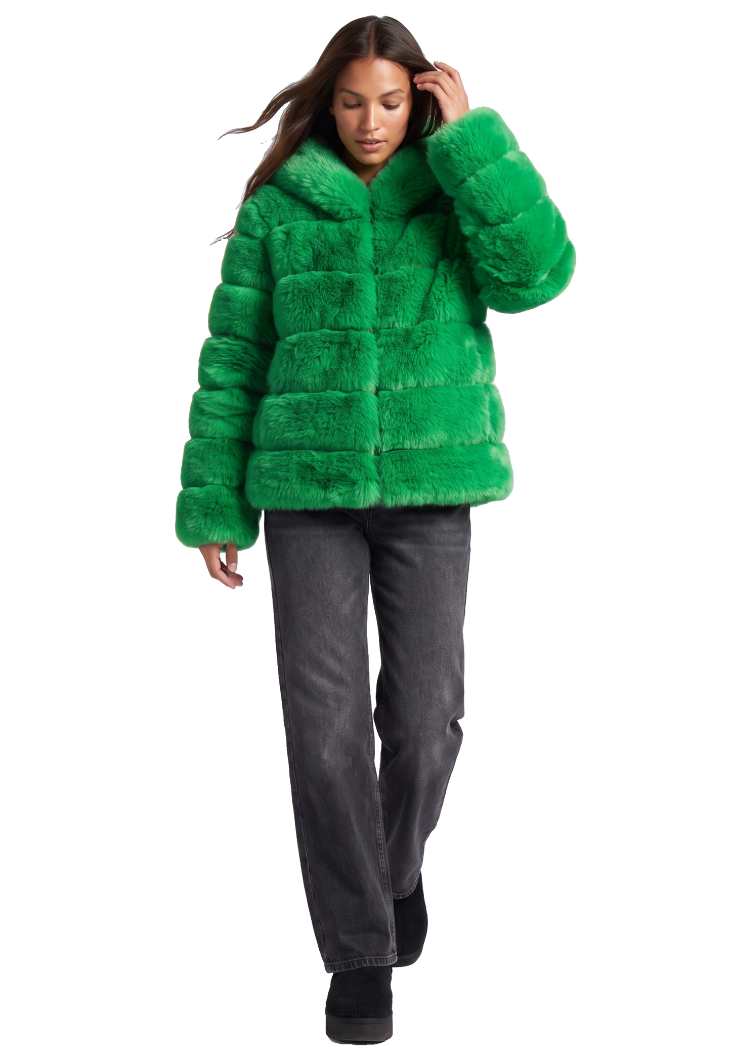 Blake Short Emerald Green Model 04