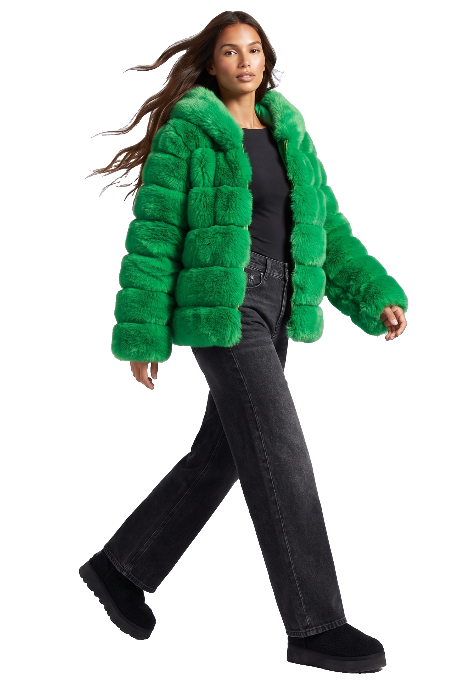 Blake Short Emerald Green Model 01