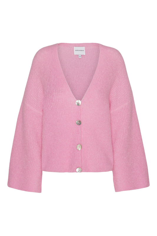 Sandra Oversized Cardigan Soft Berry