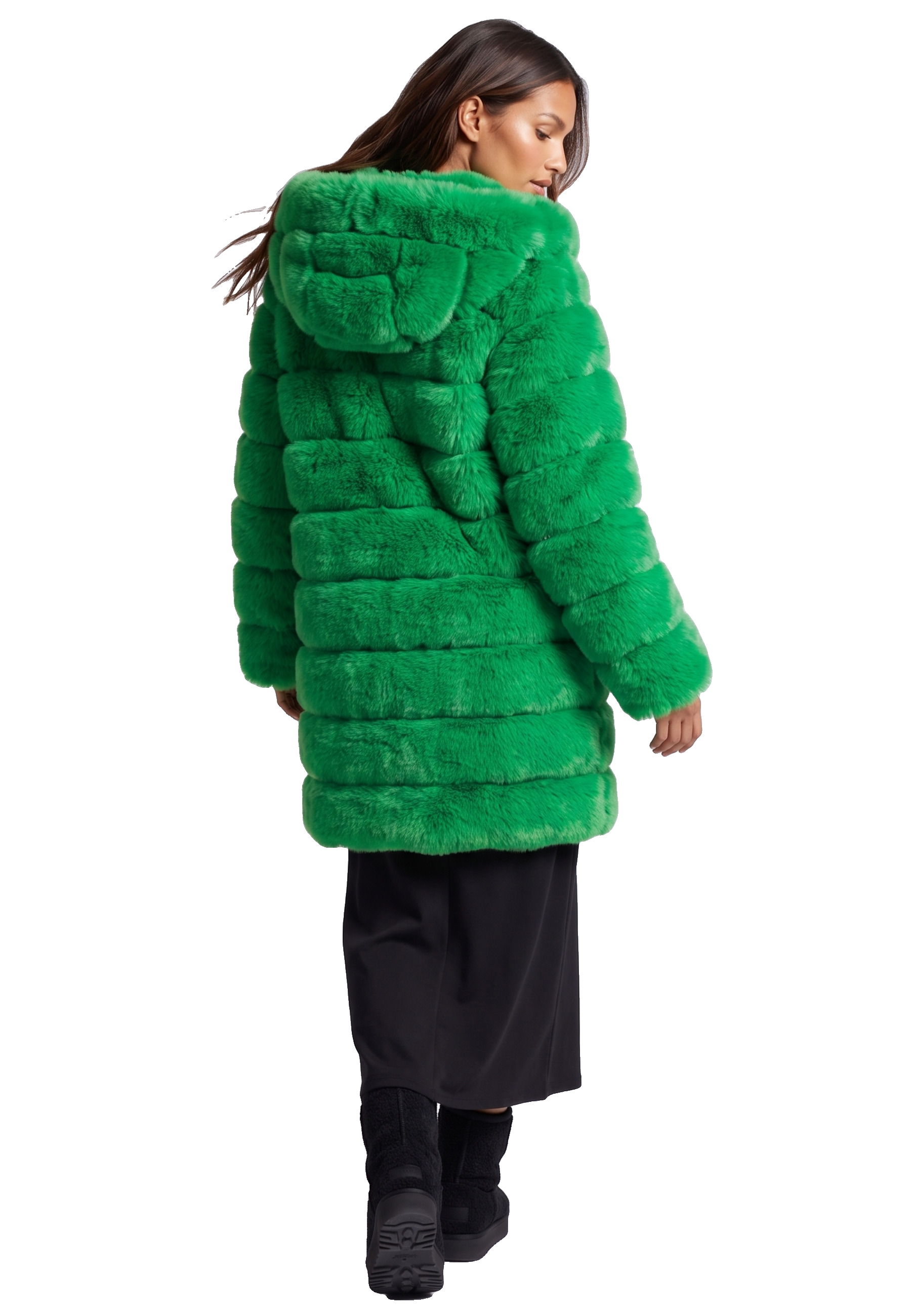 Blake Long Emerald Green Model 02