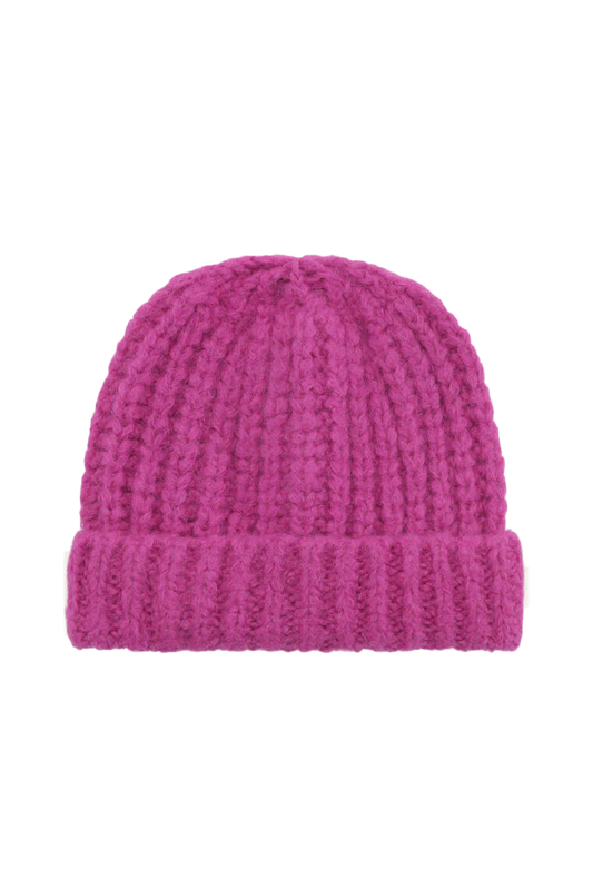 Tamara Alpaca Beanie Magenta - Sample