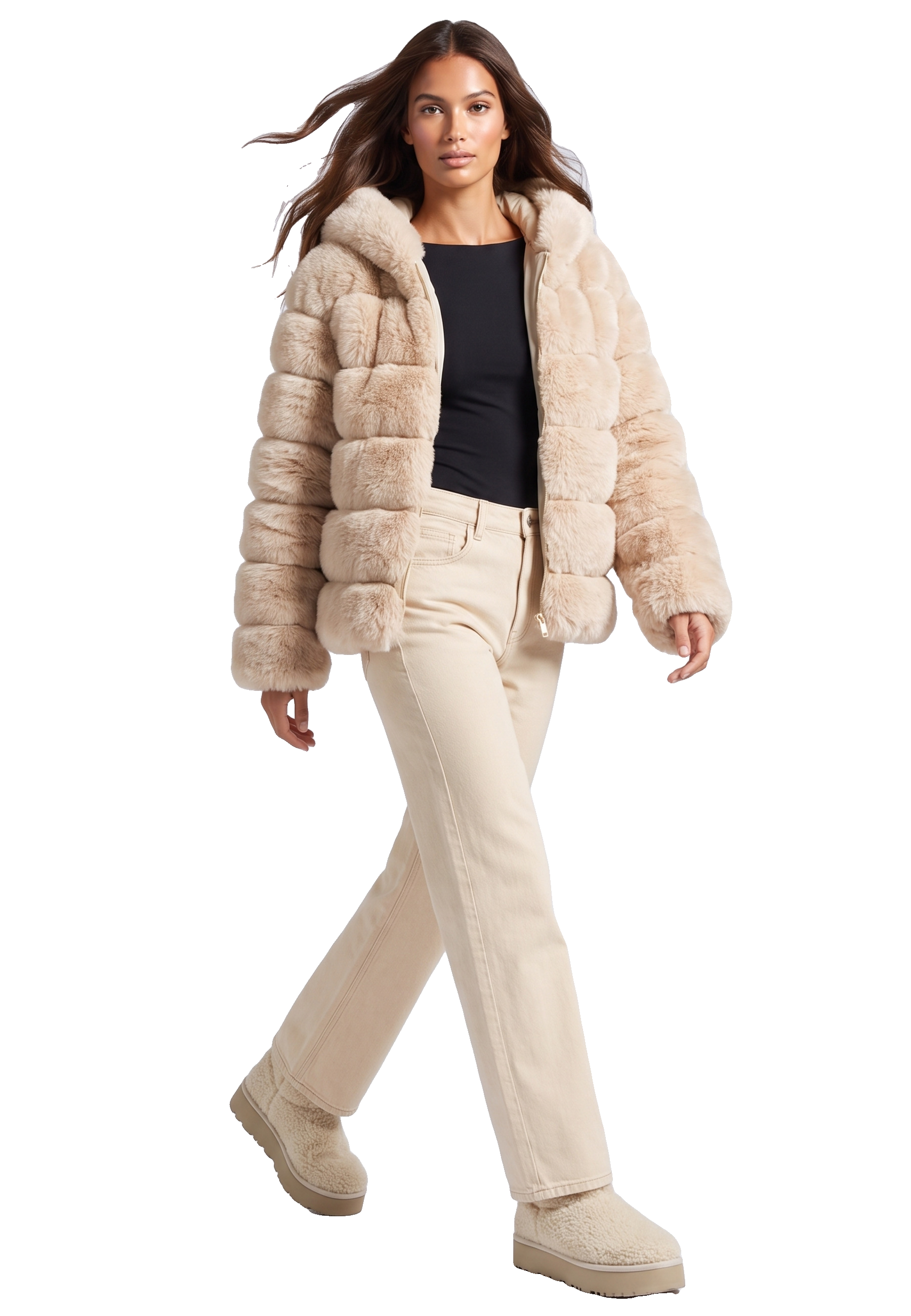 Blake Short Beige Model 01
