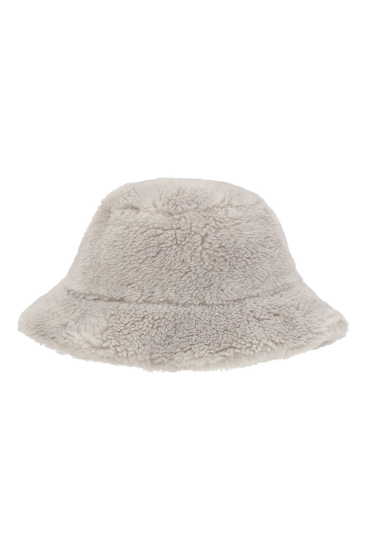 Maya Wool Bucket Hat Light Grey