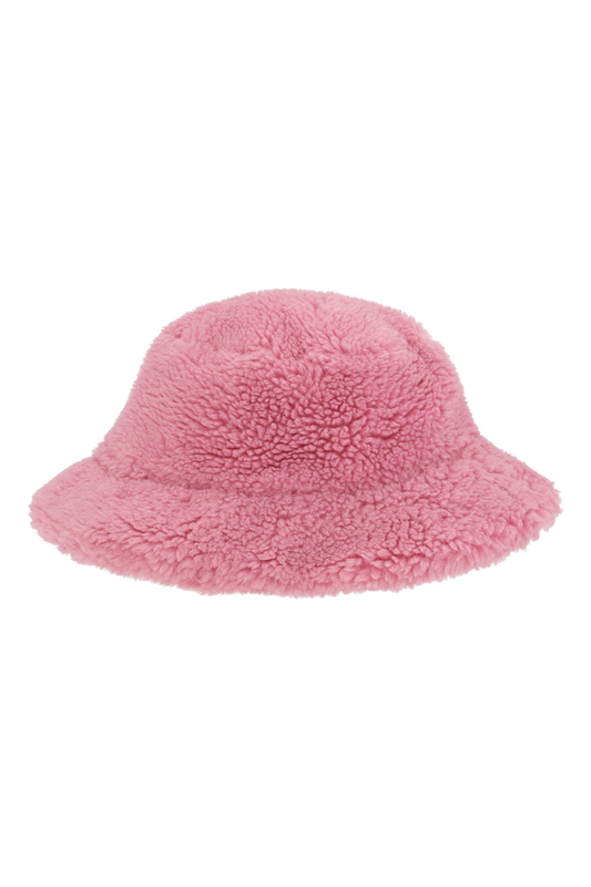 Maya Wool Bucket Hat Pink