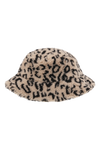 Maya Wool Bucket Hat Dotted Beige