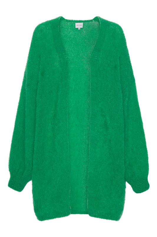 Lee Midi Cardigan Emerald Green