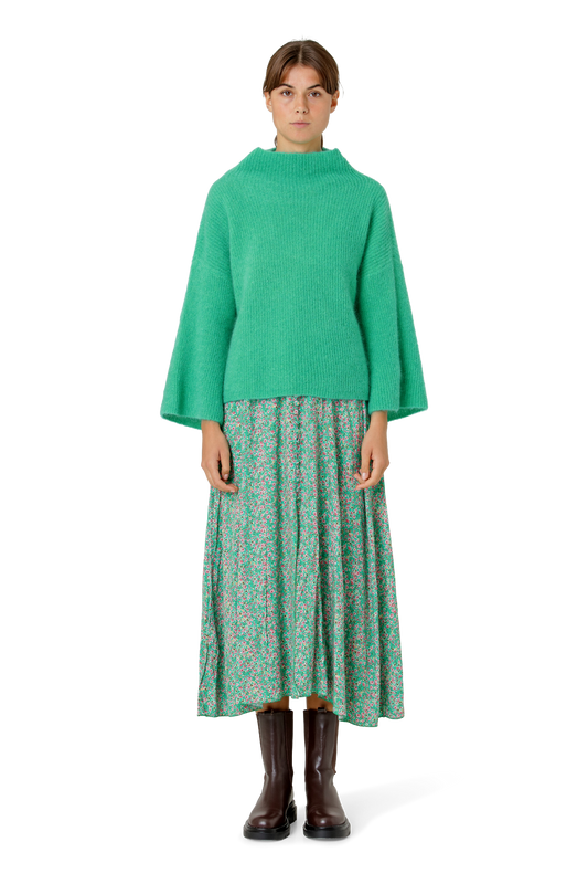 Felicia Oversized Knit Emerald Green