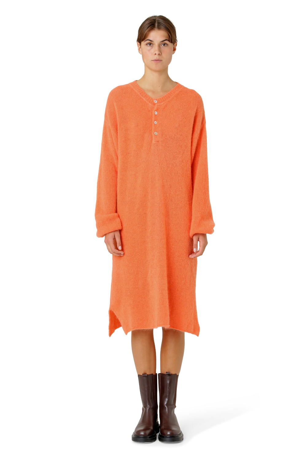 Zelma Dress Burnt Orange