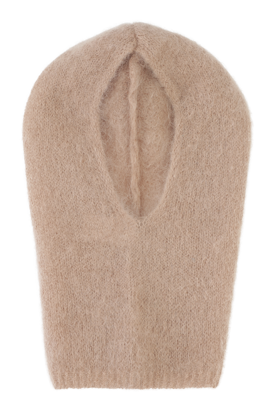 Lara Balaclava Beanie Medium Brown