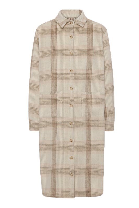 Caro Check Jacket Light Pink - Sample