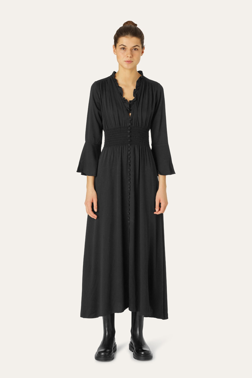 Sally Long Dress Black