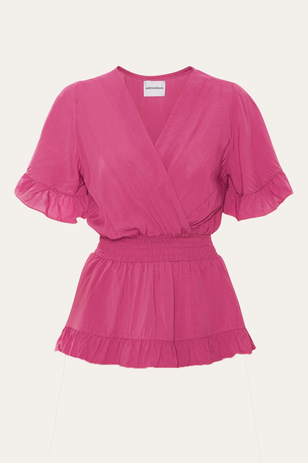 Rosa Top Solid Pink