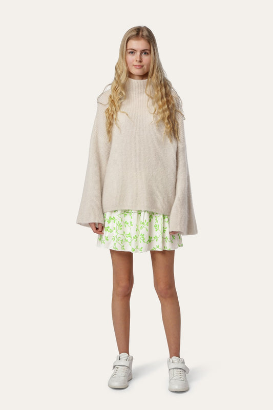Felicia Oversized Knit Beige