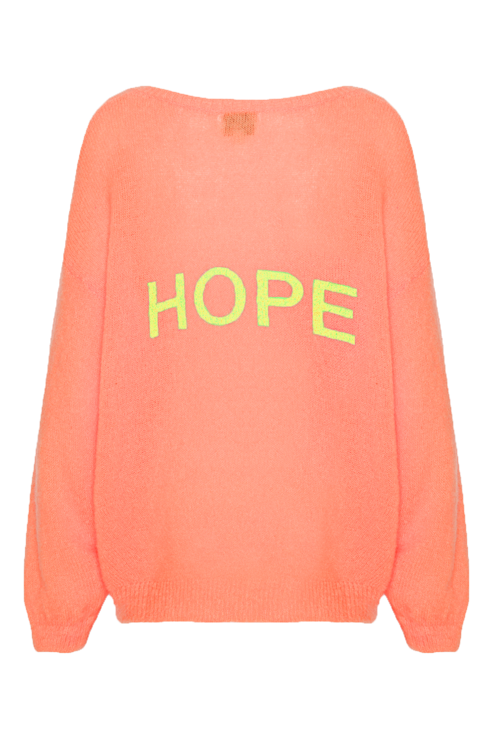 Silja Back Letters Salmon W/ Lime Green Letters (HOPE)