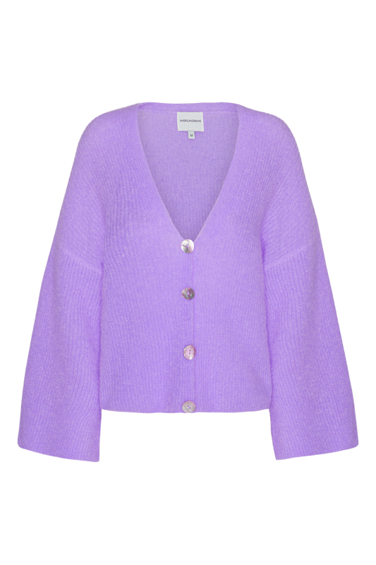 Sandra Oversized Cardigan Lilac