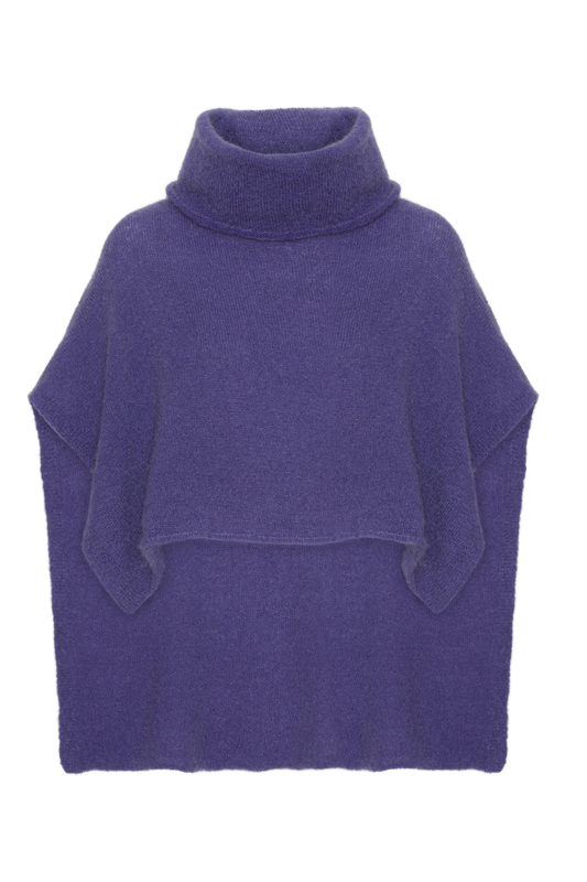 Bella Poncho Violet