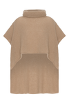 Bella Poncho Medium Brown