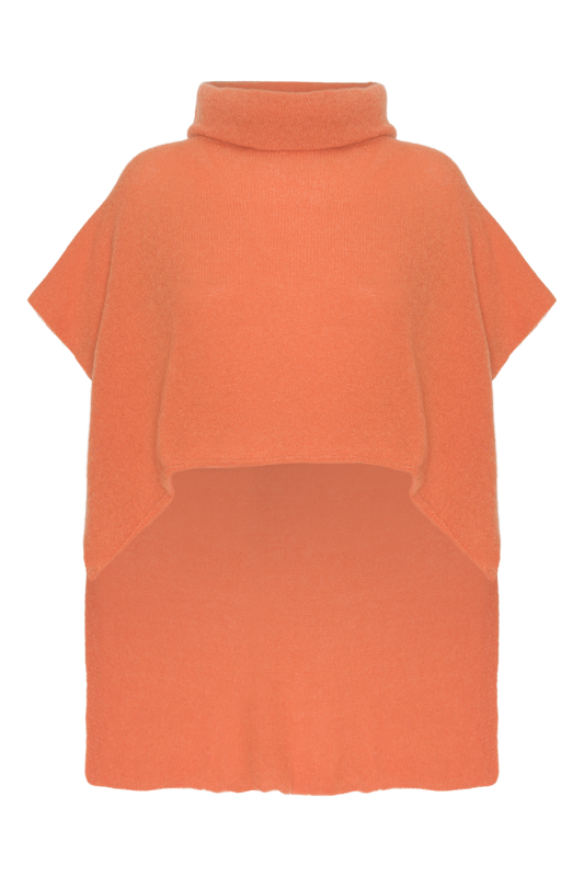 Bella Poncho Burnt Orange