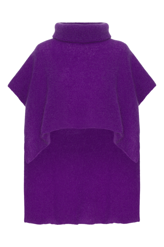 Bella Poncho Deep Purple