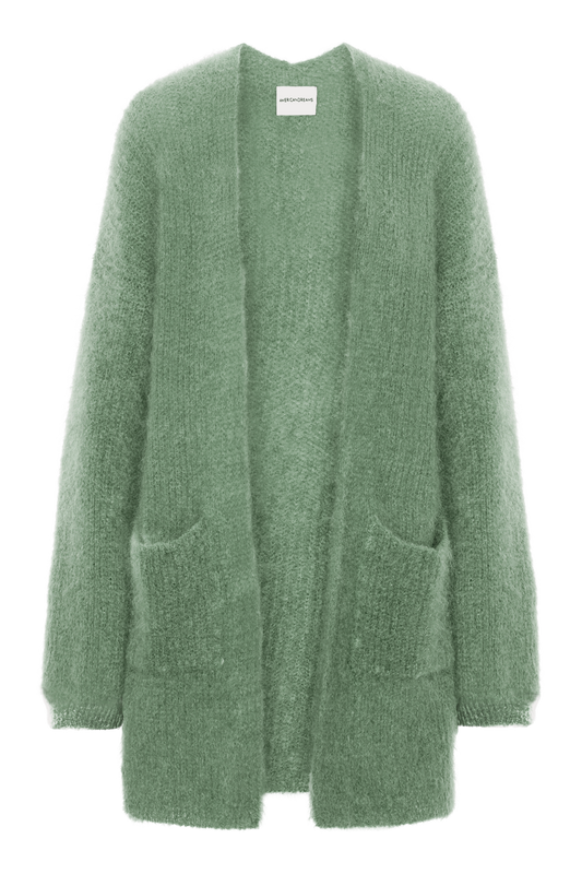 Betsy Midi Cardigan Dusty Green