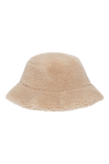 Maya Wool Bucket Hat Beige