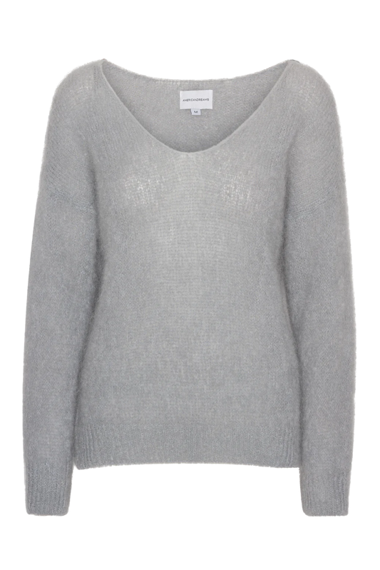 Carly Pullover Light Grey