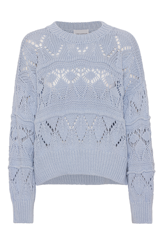 Cassie Cotton Pullover Light Blue