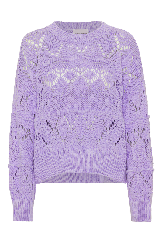Cassie Cotton Pullover Lilac