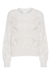 Cassie Cotton Pullover White